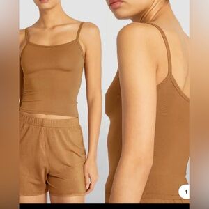 skims cami and shorts set sienna color size large